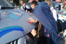Формула праздника: краски, дети, автомобили и отличная погода! 