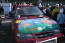 Формула праздника: краски, дети, автомобили и отличная погода! 