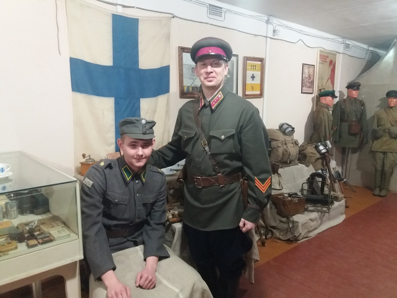 Память и патриотизм: сотрудники автошколы «ПТЗ» приняли участие в воссоздании событий советско-финской войны