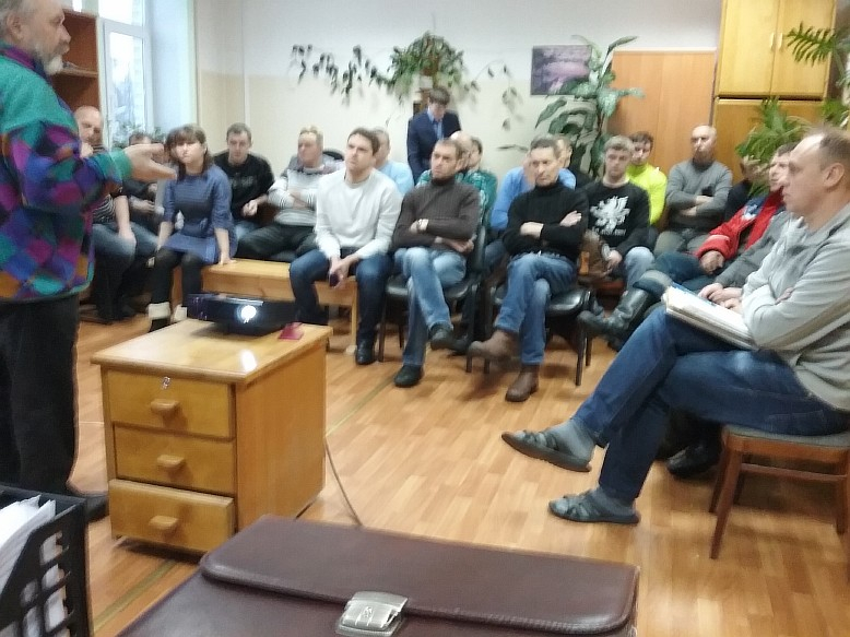 Встреча сотрудников автошколы ООО «ПТЗ» с коллективом ЮКЭС